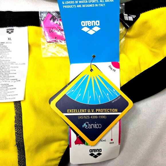 ARENA Women's Rule Breaker Be Bandeau Bikini Top Army Green, XL and Unique Brief - Picture 8 of 10